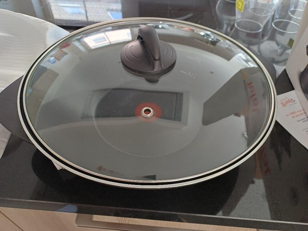 Wok + Fondue électrique Tefal (quasi neuf) – complet, Elektronische apparatuur, Fonduesets, Nieuw, Fondueset, Elektrisch, Ophalen