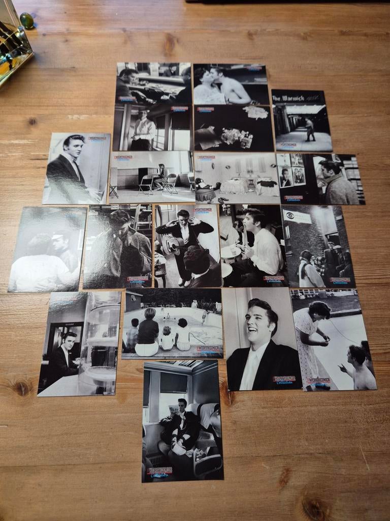 Trading cards Elvis, Ophalen of Verzenden, Zo goed als nieuw, Foto of Kaart