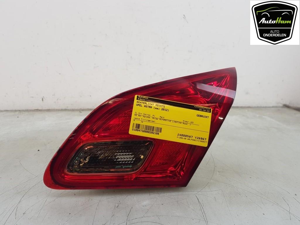 FEU ARRIÈRE DROIT Opel Astra J (PC6 / PD6 / PE6 / PF6), Utilisé, Opel