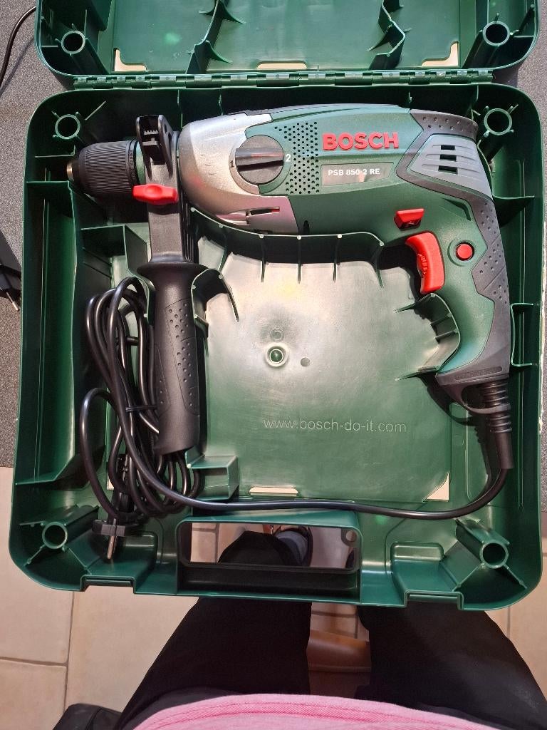 PSB 850-2 RE Klopboormachine Bosch, Bricolage & Construction, Neuf, 600 watts ou plus, Enlèvement, Vitesse variable