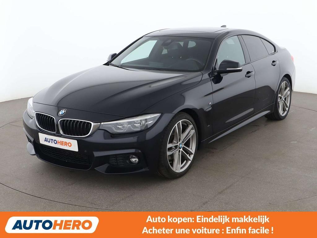 BMW 4 Serie 420 420d Gran Coupé M Sport (bj 2018), Auto's, BMW, Automaat, 4 deurs, Zwart, Leder