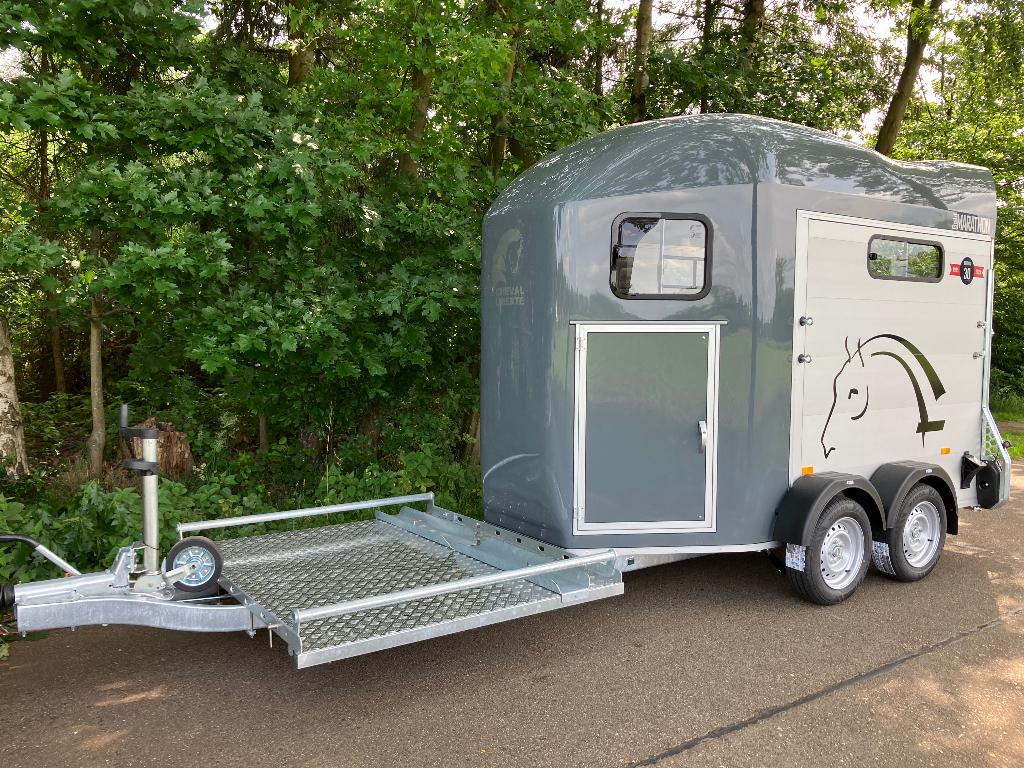 Paardentrailers, Ophalen, Nieuw, Aluminium