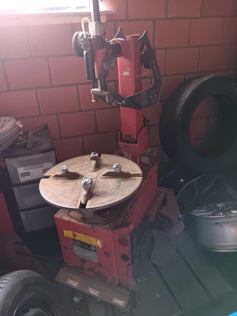 Bandenmachine en balancer machine, Auto diversen, Autogereedschap, Ophalen, Gebruikt