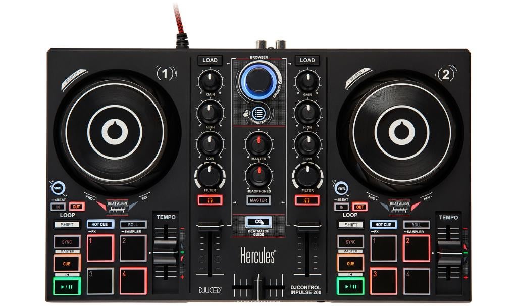 Hercules Inpulse 200 - DJ Controller - Zwart (nieuw), Enlèvement, Neuf