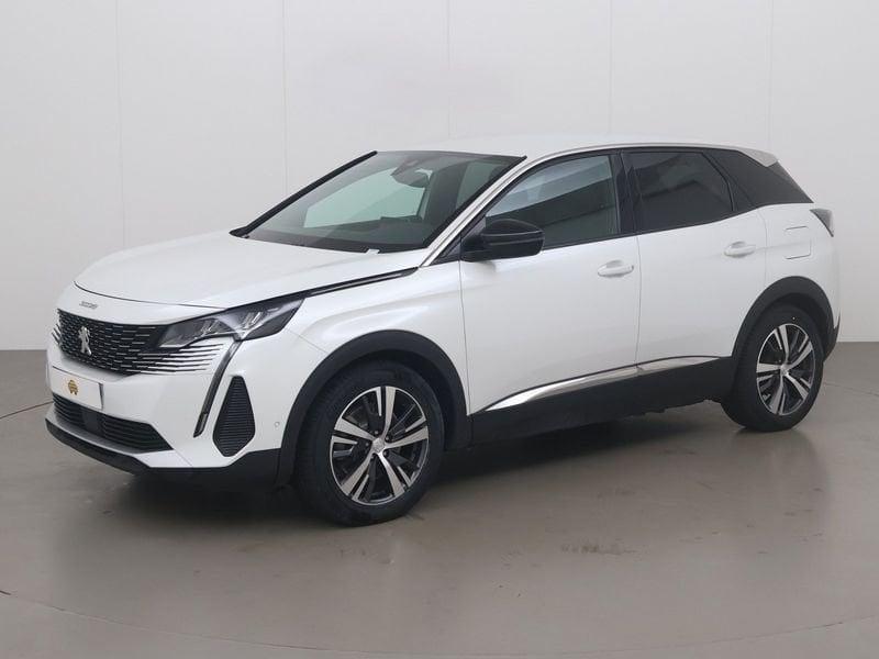 Peugeot 3008 PHEV 1.6 300 allure pack AT, Auto's, Automaat, Gebruikt, 4 cilinders, Wit