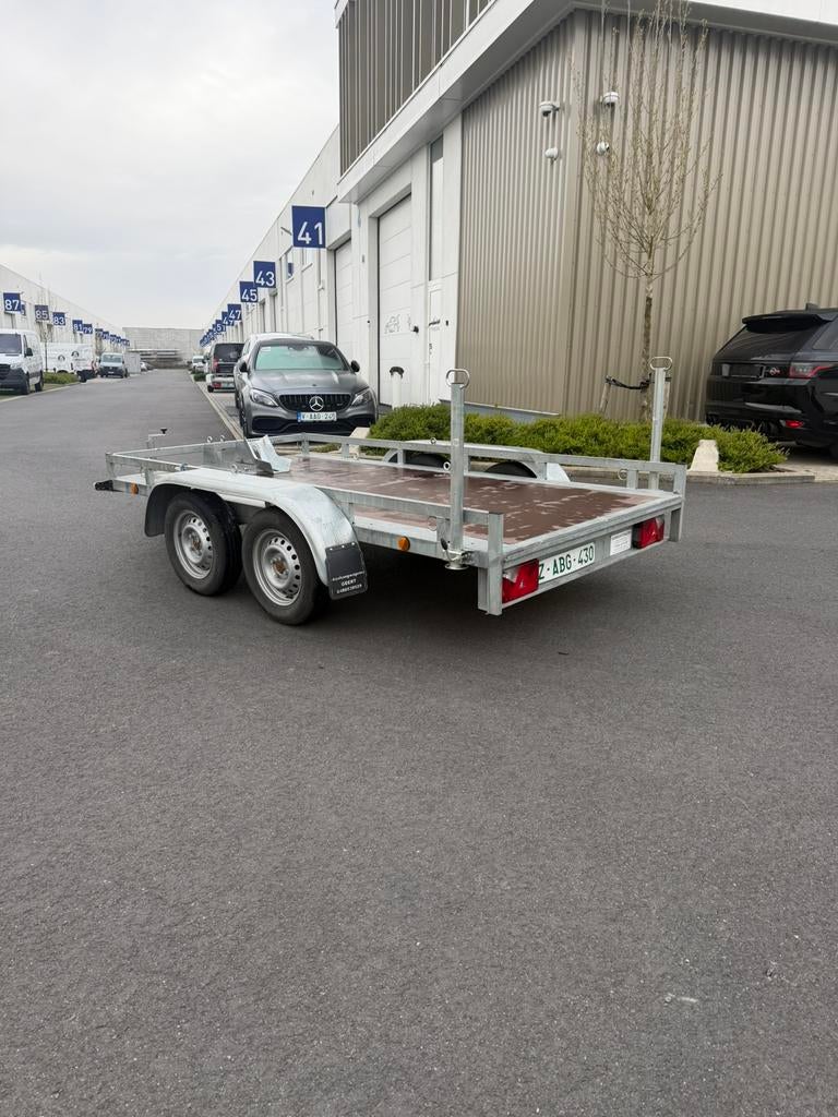 Remorque double essieux, Enlèvement, Comme neuf