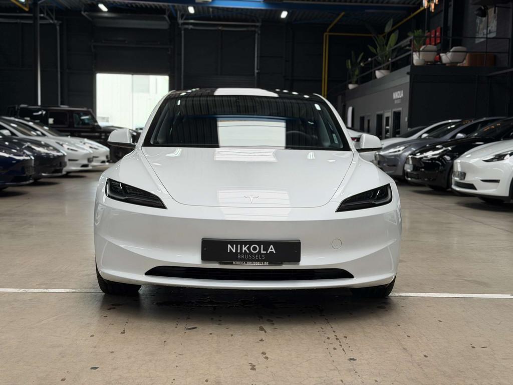 Tesla Model 3 LONG RANGE - AWD - HIGHLAND - AUTOPILOT, Auto's, Automaat, 629 km, Zwart, Wit