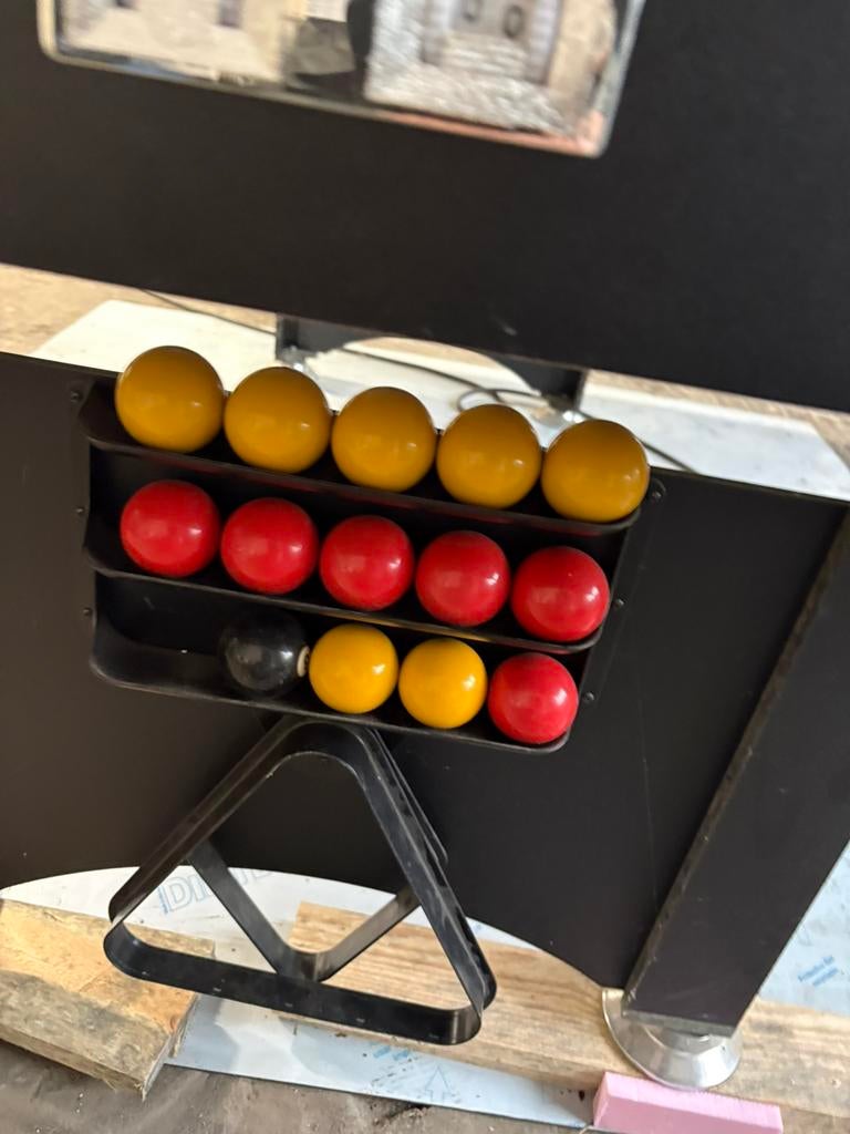 billard 2 jeux de boules + queues, Enlèvement, Comme neuf