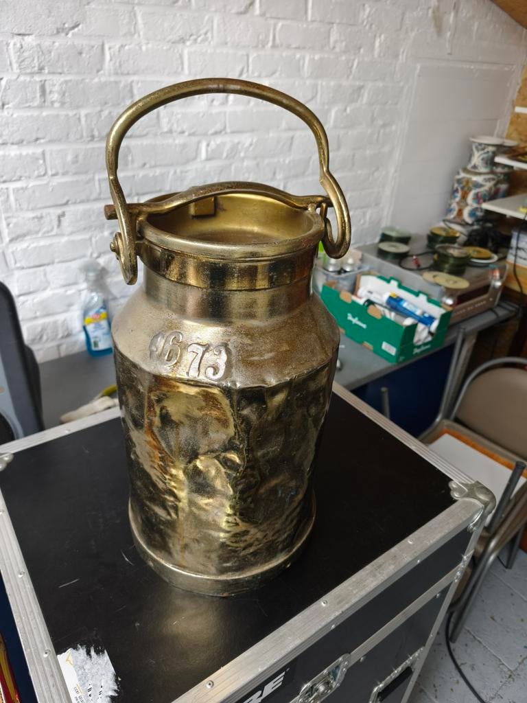 Koperen paraplu  houder, Antiek en Kunst, Antiek | Brons en Koper, Ophalen of Verzenden