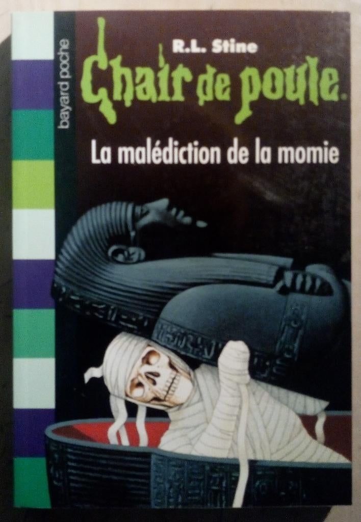 Chair de poule - La malédiction de la momie - R.L. Stine, Livres, Enlèvement ou Envoi