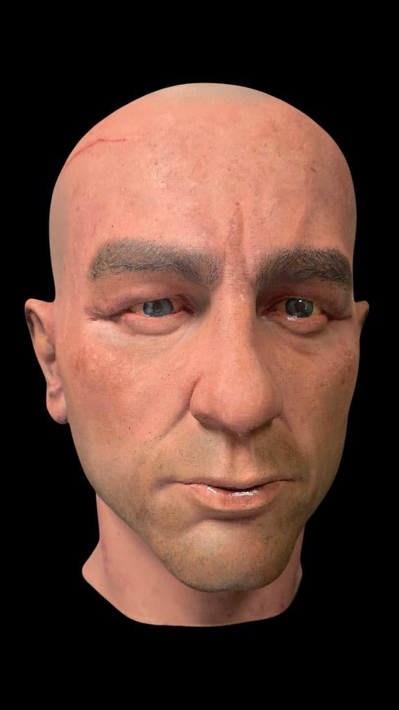 Tête de mannequin réaliste avec finition artistique, Collections, Objets militaires | Général, Enlèvement ou Envoi