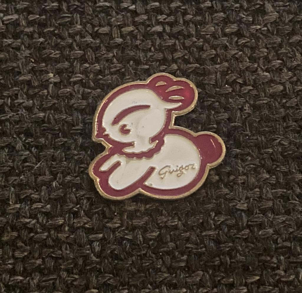 PIN - GUIGOZ - LAIT - BÉBÉ - MELK - BABY, Verzenden, Gebruikt, Merk, Speldje of Pin