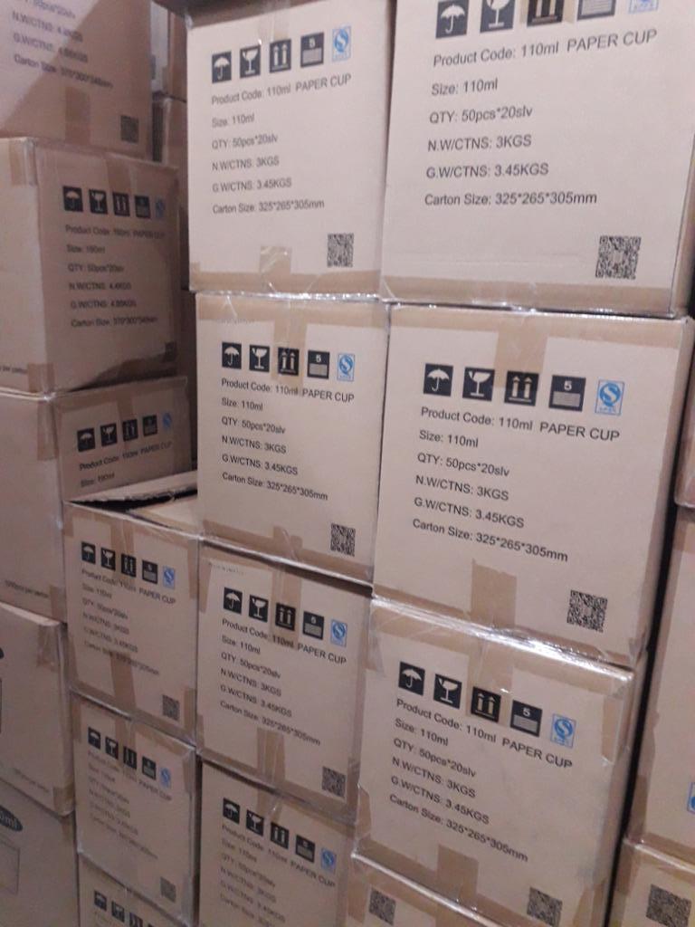 carton de 1000 gobelets 110ml pour expresso ou1€ les 50gobel, Articles professionnels, Horeca | Autre, Enlèvement