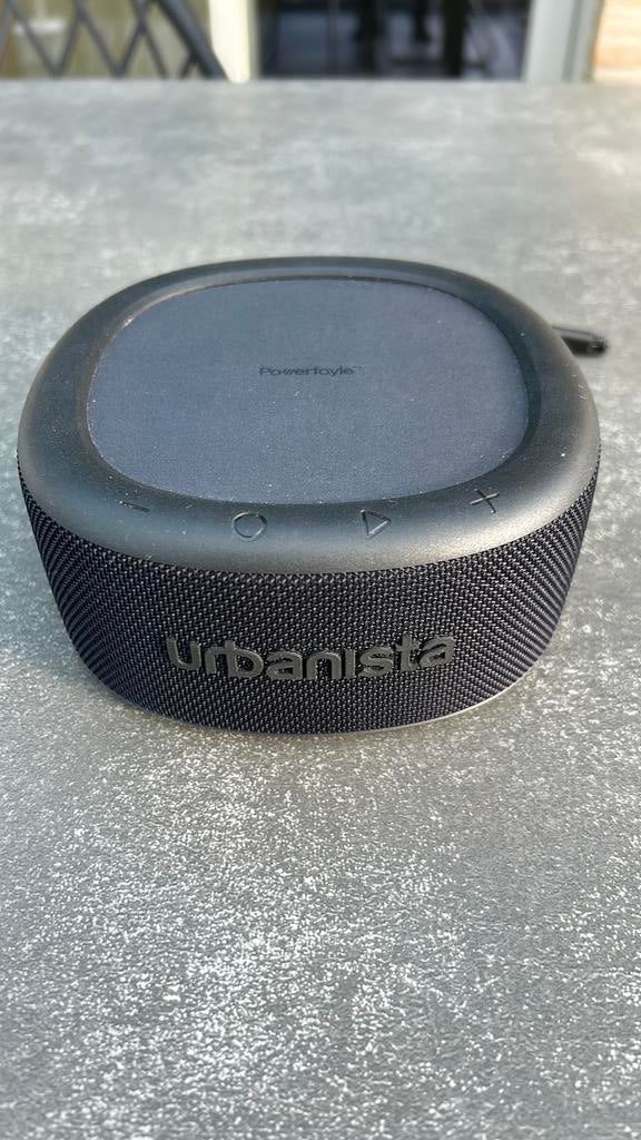 Luidspreker Urbanista draagbare Bluetooth zwart, Audio, Tv en Foto, Ophalen of Verzenden, Zo goed als nieuw