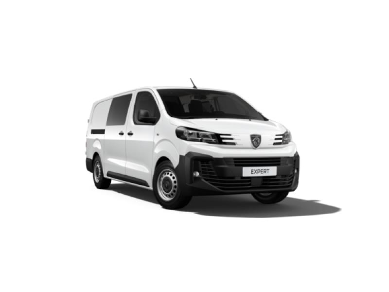 Peugeot Expert Dubbele cabine | airco | camera | carplay |, Auto's, Peugeot, Wit, Bedrijf, 111 kW, Parkeersensor