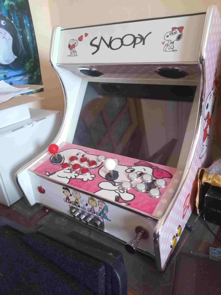 Snoopy bartop (borne arcade), Ophalen, Gebruikt