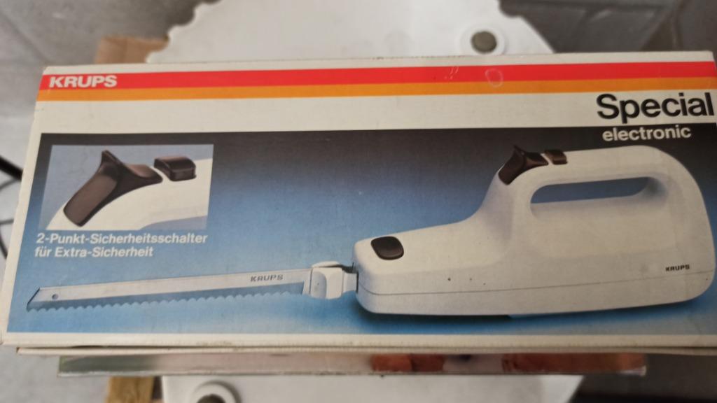 Couteau électrique, Enlèvement