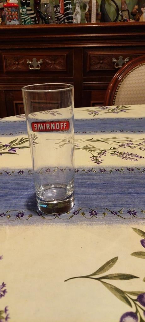 6 glazen smirnoff, Collections, Enlèvement ou Envoi, Comme neuf