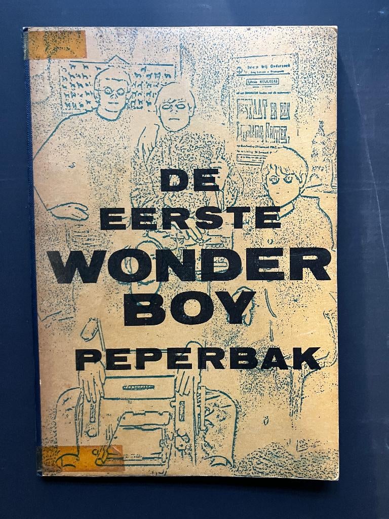 Wonderboy Peperbak 1967 De Vlijtige Vlieg  Cultboek, Ophalen