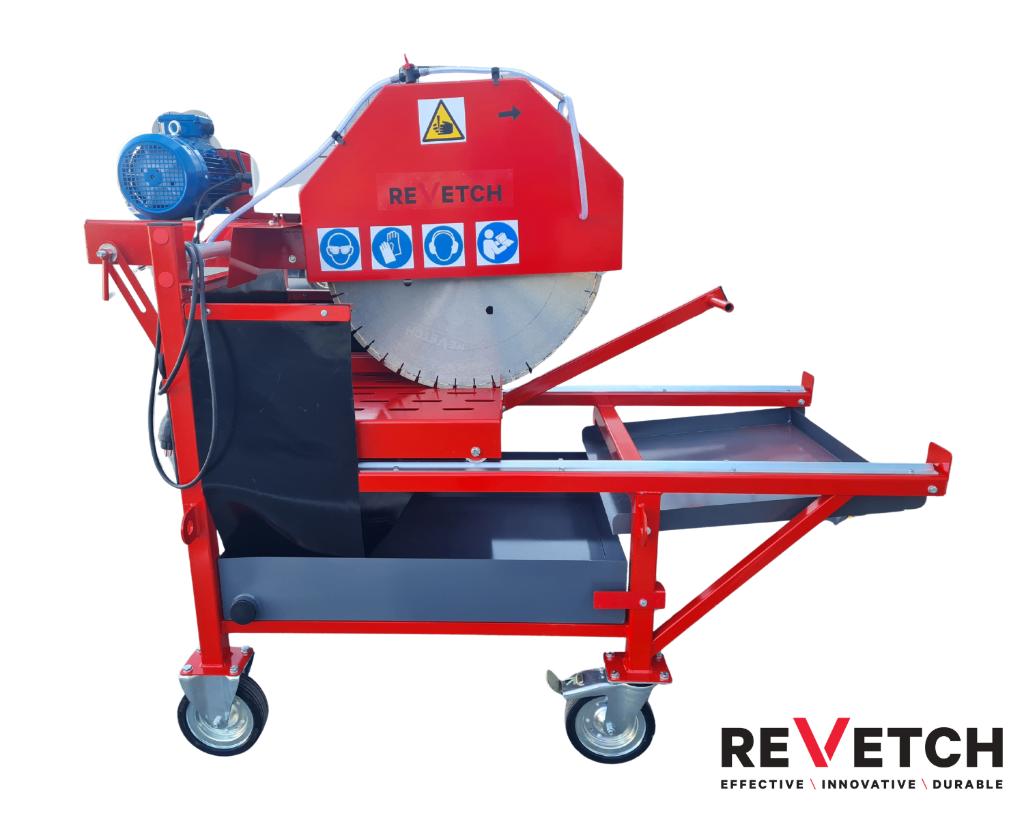 Scie de construction pour blocs S1300 3 kW 230V REVETCH, Articles professionnels, Machines & Construction | Grues & Excavatrices