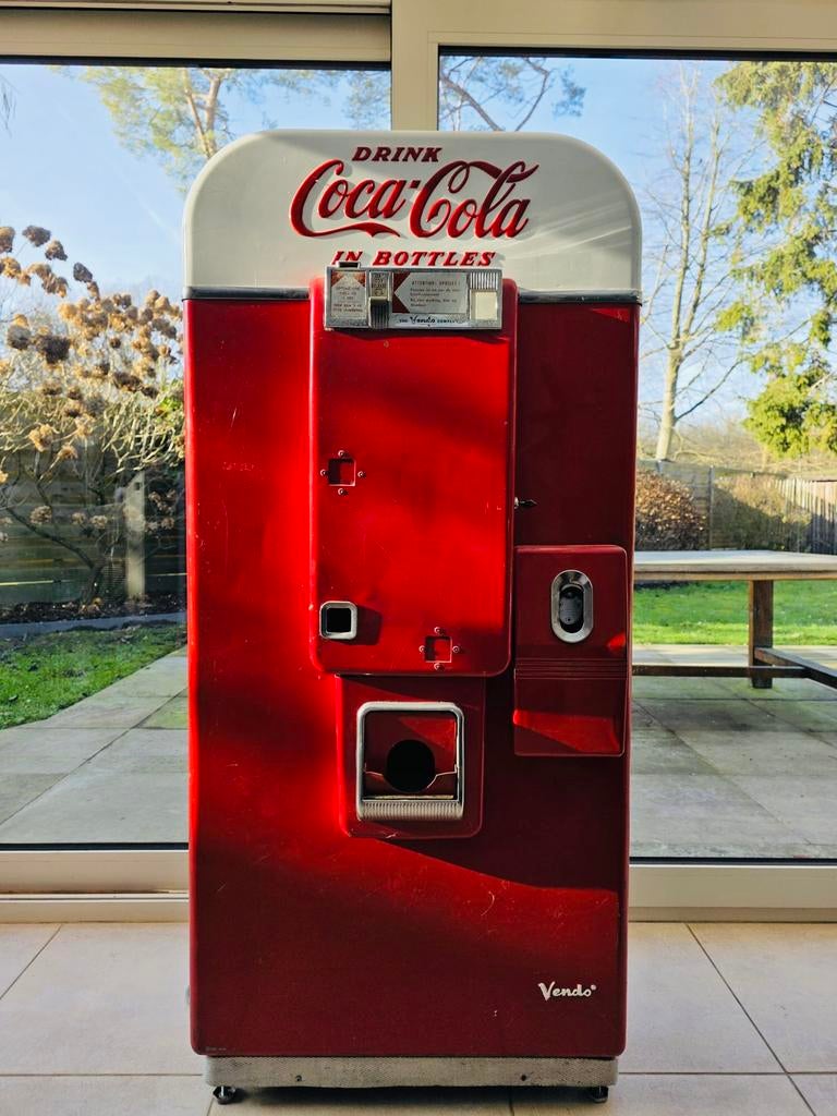 VINTAGE - Retro Coca Cola AUTOMAAT, Ophalen, Zo goed als nieuw
