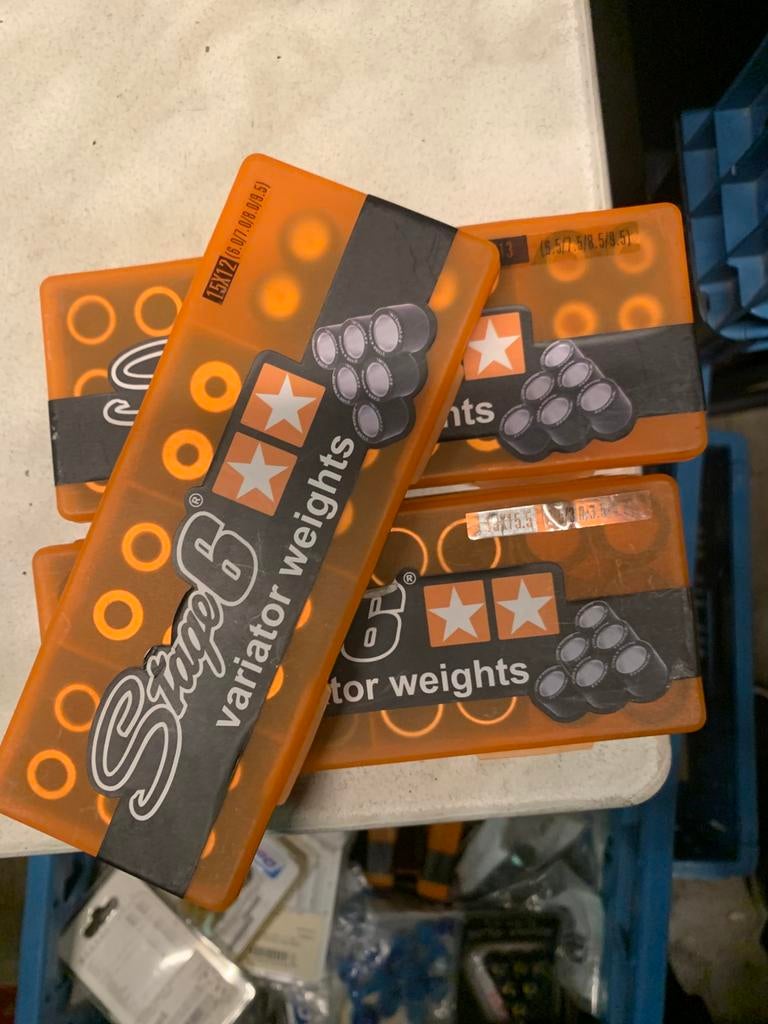 Galets Roller , stage 6 ,Malossi , Doppler ,Artek …, Vélos & Vélomoteurs, Enlèvement ou Envoi