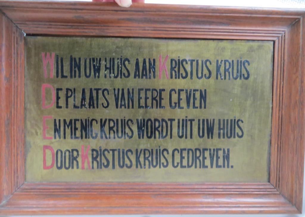 spreuken en gezegden oude kader met tekst, Enlèvement ou Envoi, Utilisé