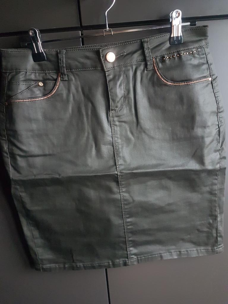 Rok gecoat, Kleding | Dames, Rokken, Ophalen, Bel & Bo, Zo goed als nieuw, Maat 36 (S)