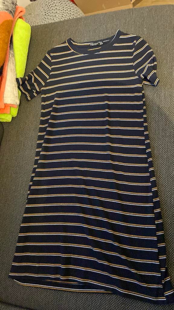 Bershka jurk, Blauw, Zo goed als nieuw, Maat 36 (S), Bershka