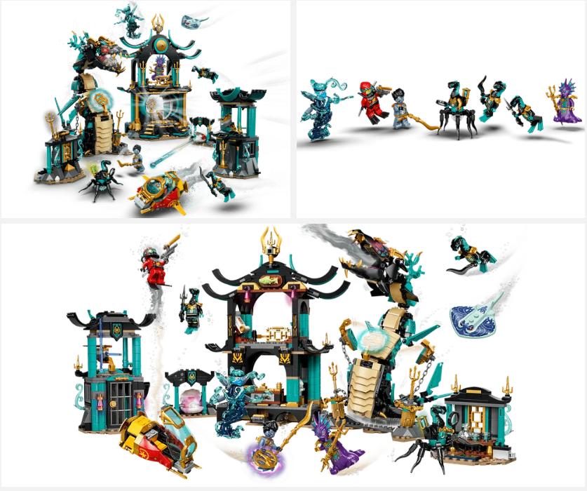 Lego 71755 De tempel van de eindeloze zee, Kinderen en Baby's, Speelgoed | Duplo en Lego, Nieuw, Lego, Complete set, Ophalen of Verzenden