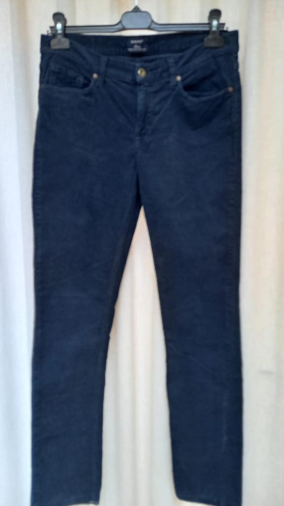 Héél mooie fluwelen broek dames donkerblauw W30/L34, Kleding | Dames, Broeken en Pantalons, Gedragen, Maat 36 (S), Blauw, Lang