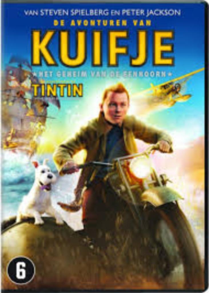 DVD KUIFJE - HET GEHEIM VAN DE EENHOORN, Ophalen of Verzenden, Nieuw in verpakking