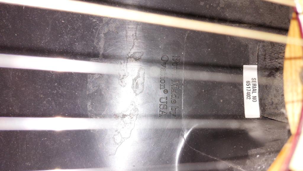 OVATION, Enlèvement ou Envoi, Comme neuf, Semi-solid body