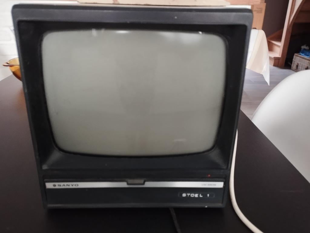 SANYO TV met Antenne Vintage, Ophalen of Verzenden, Gebruikt