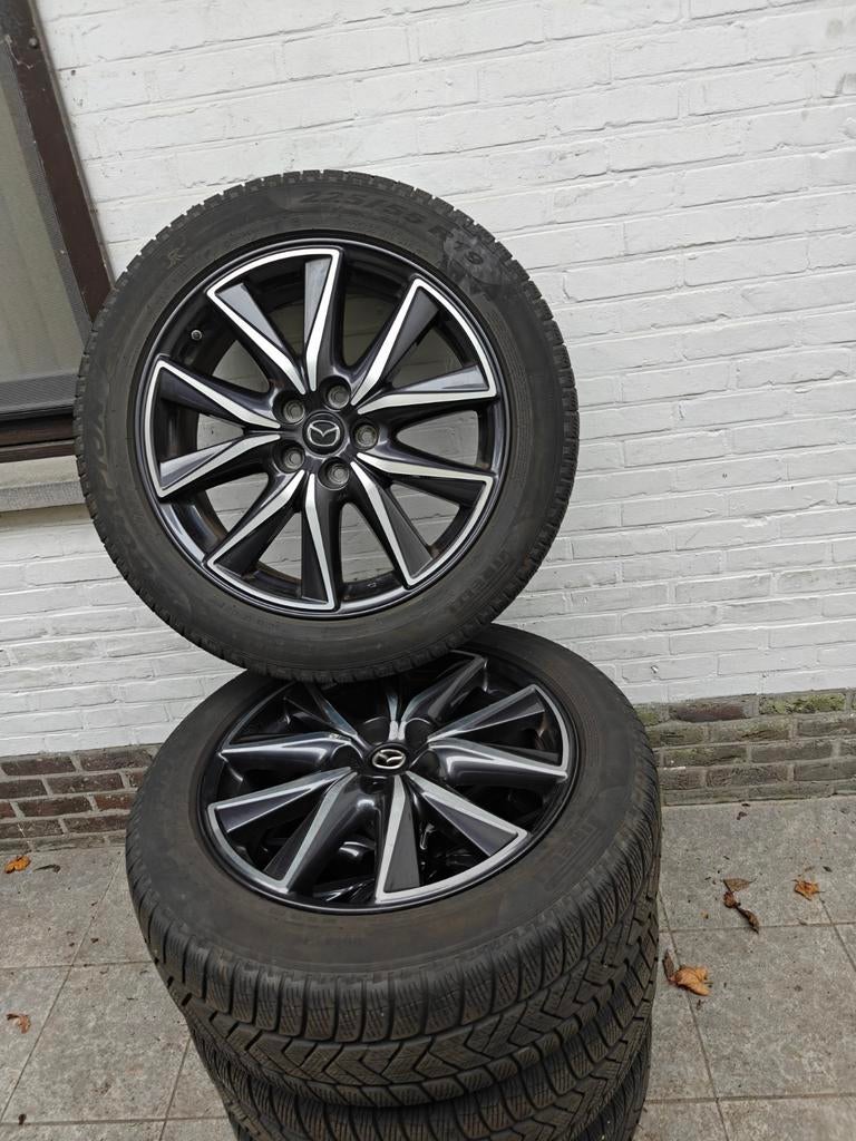 Originele mazda CX-5 19 inch winterset, Auto-onderdelen, Banden en Velgen, Banden en Velgen, Winterbanden, 19 inch, 225 mm, Ophalen