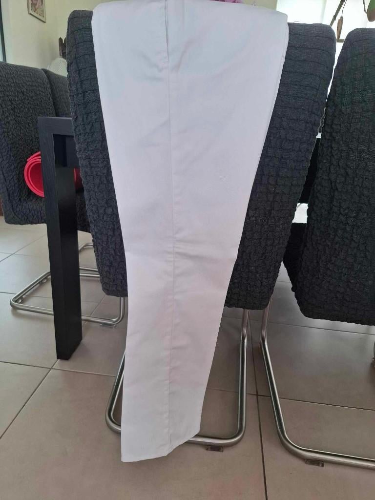 Pantalon blanc de marche taille 40, Wit, Ophalen of Verzenden, Autres, Gedragen