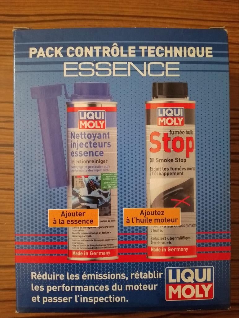 Traitement avant contrôle technique