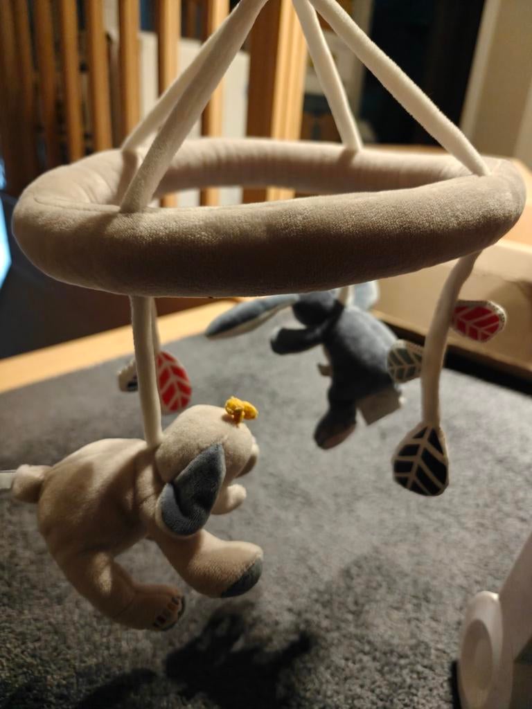 Mobile musical Noukie, Enlèvement