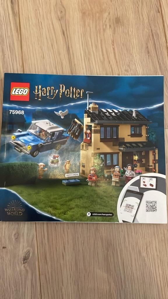 LEGO Harry Potter Ligusterlaan 4 - 75968, Ophalen, Zo goed als nieuw, Complete set, Lego