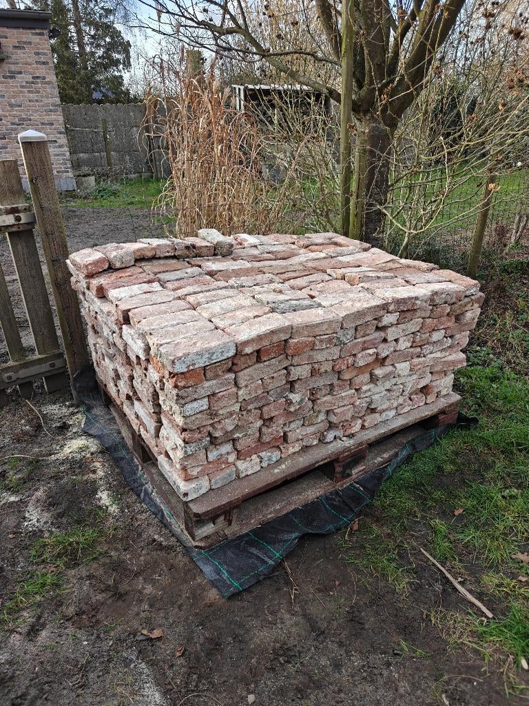 Gevelstenen Paepesteen / klampsteen, Doe-het-zelf en Bouw, Ophalen, Gebruikt, Overige typen