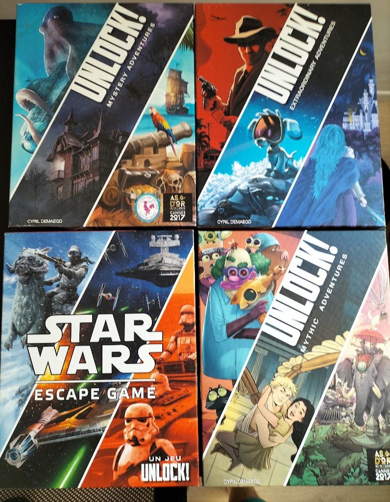 Location jeux Unlock ! et Unlock ! short adventures  Wavre, Hobby & Loisirs créatifs, Trois ou quatre joueurs, Enlèvement, Comme neuf