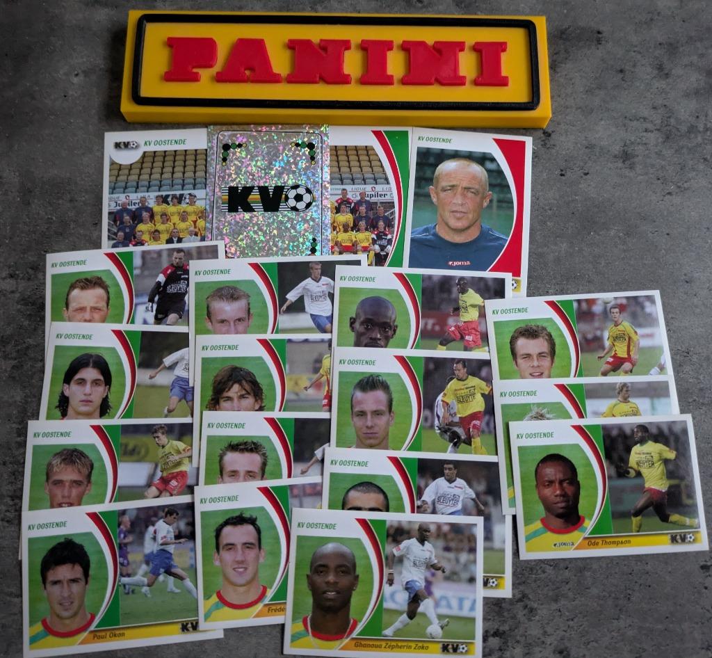 Panini football 2005 19X KV OOSTENDE voetbal stickers 2005, Verzenden, Nieuw