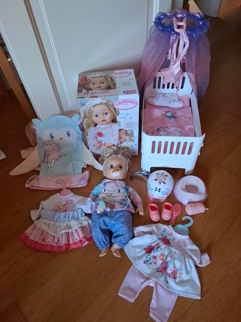 Pakket pop Sophia van baby Annabell met veel toebehoren, Enlèvement