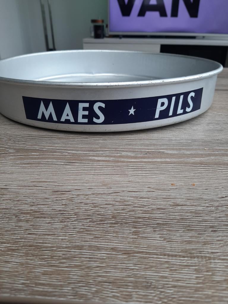 Maes pils dienblad, Collections, Marques & Objets publicitaires, Enlèvement ou Envoi, Utilisé, Ustensile