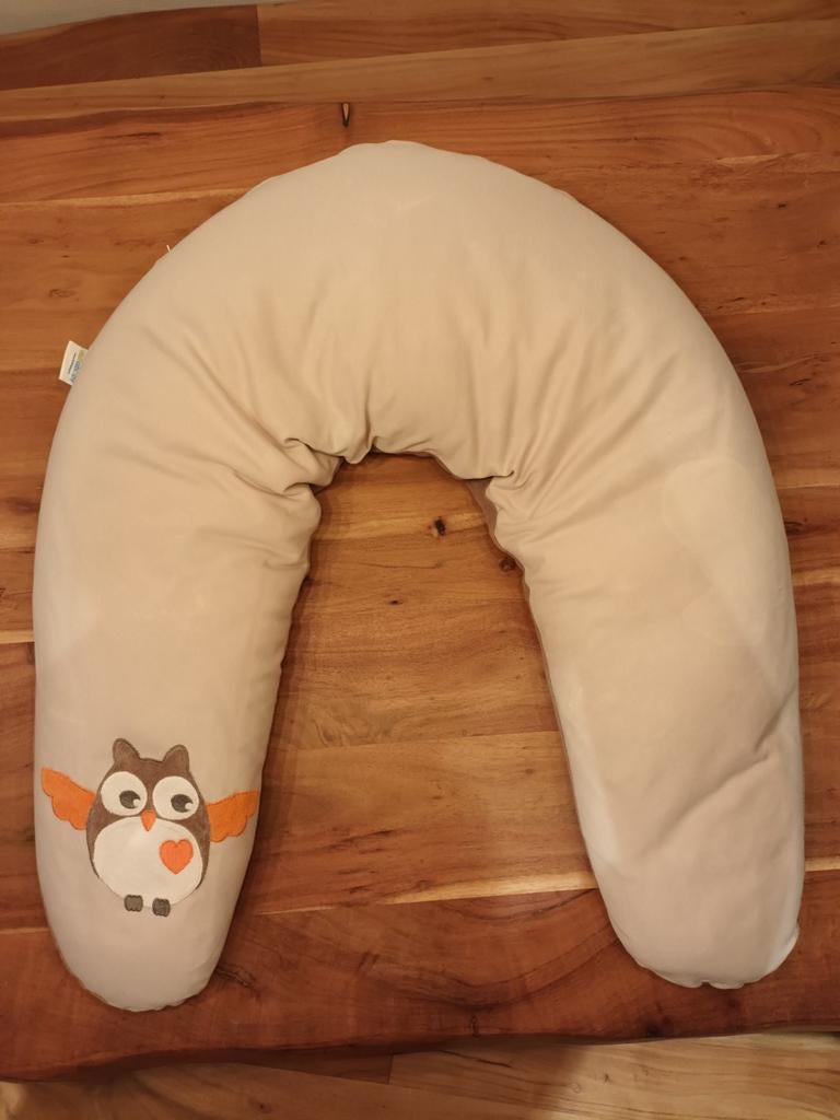 Coussin de positionnement et d'allaitement avec housse amovi, Enfants & Bébés, Enlèvement ou Envoi, Utilisé, Coussin d'allaitement