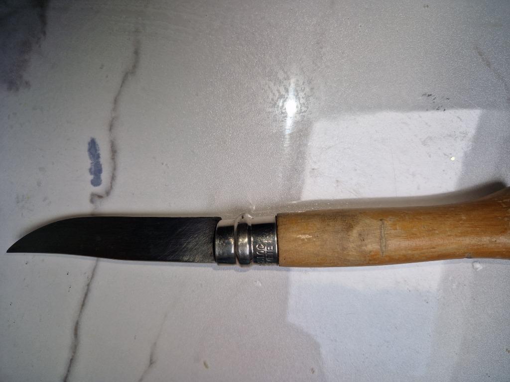 Couteau opinel N9, Ophalen, Gebruikt