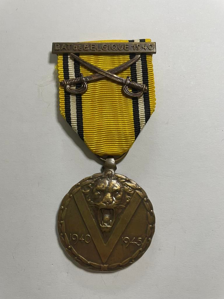 Lot 36 : Bat. de Belgique 1940 chasseurs ardennais, Collections, Enlèvement ou Envoi