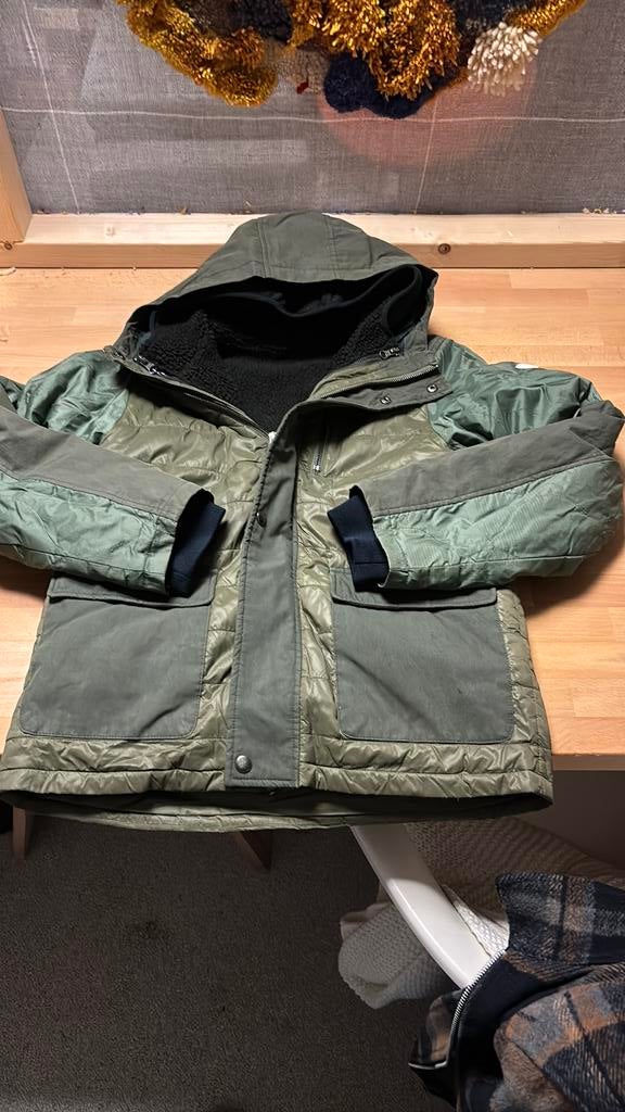 Winterjas met uitneembare binnenjas - 14 jaar, Ophalen, Gebruikt