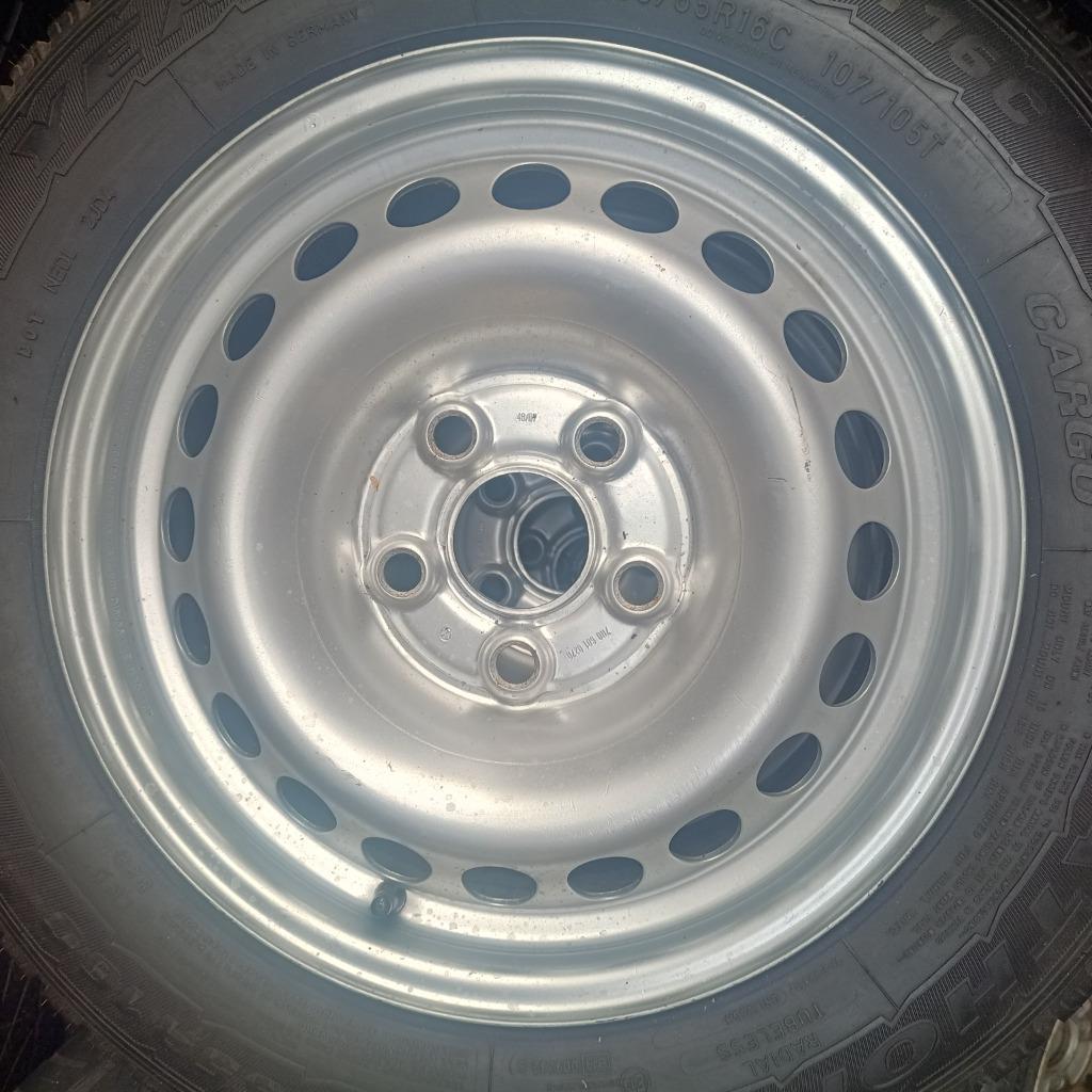 velgen met banden Volkswagen T5 T6 Multivan Bulli, Ophalen, Velg(en), 16 inch, Bestelwagen