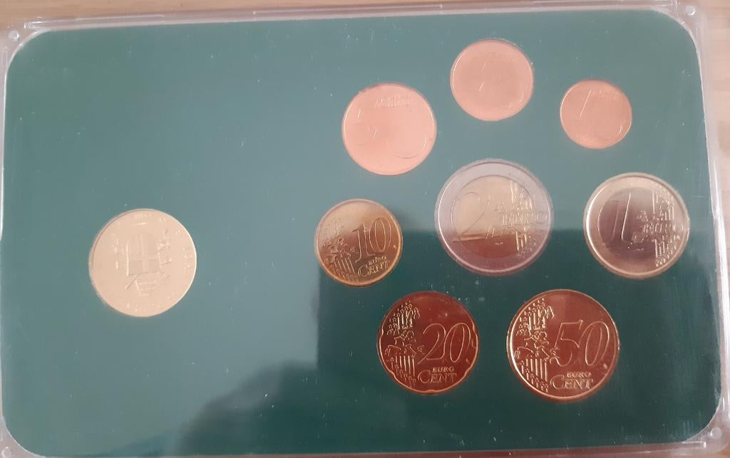 SET EURO ITALIË/VATICAAN, Ophalen of Verzenden, Italië